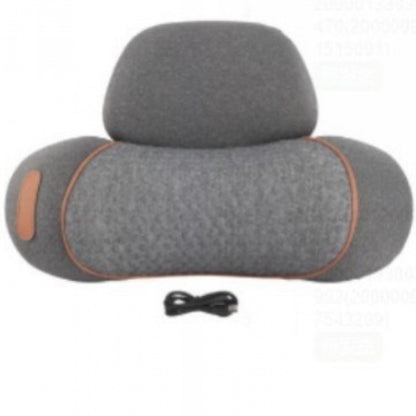 Almohada cervical Cervia, modelo gris clásico de 3 funciones
