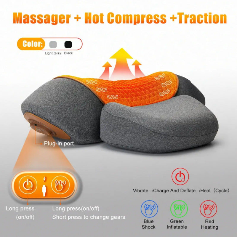Almohada cervical Cervia con masaje y calor, foto 2
