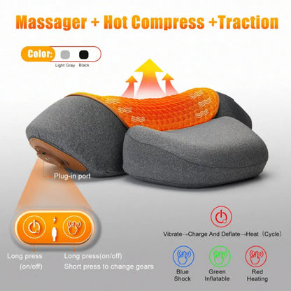 Almohada cervical Cervia con masaje y calor, foto 2